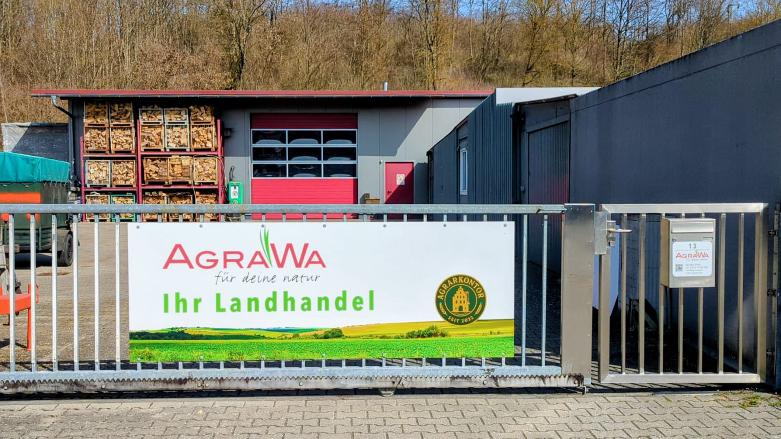 AgraWa Lager in Illingen – Warenlager von AGRARKONTOR für Agrarbedarf